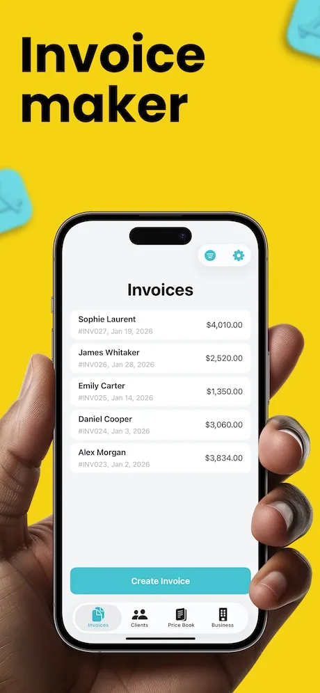 Electronic Signature interface screenshot 1